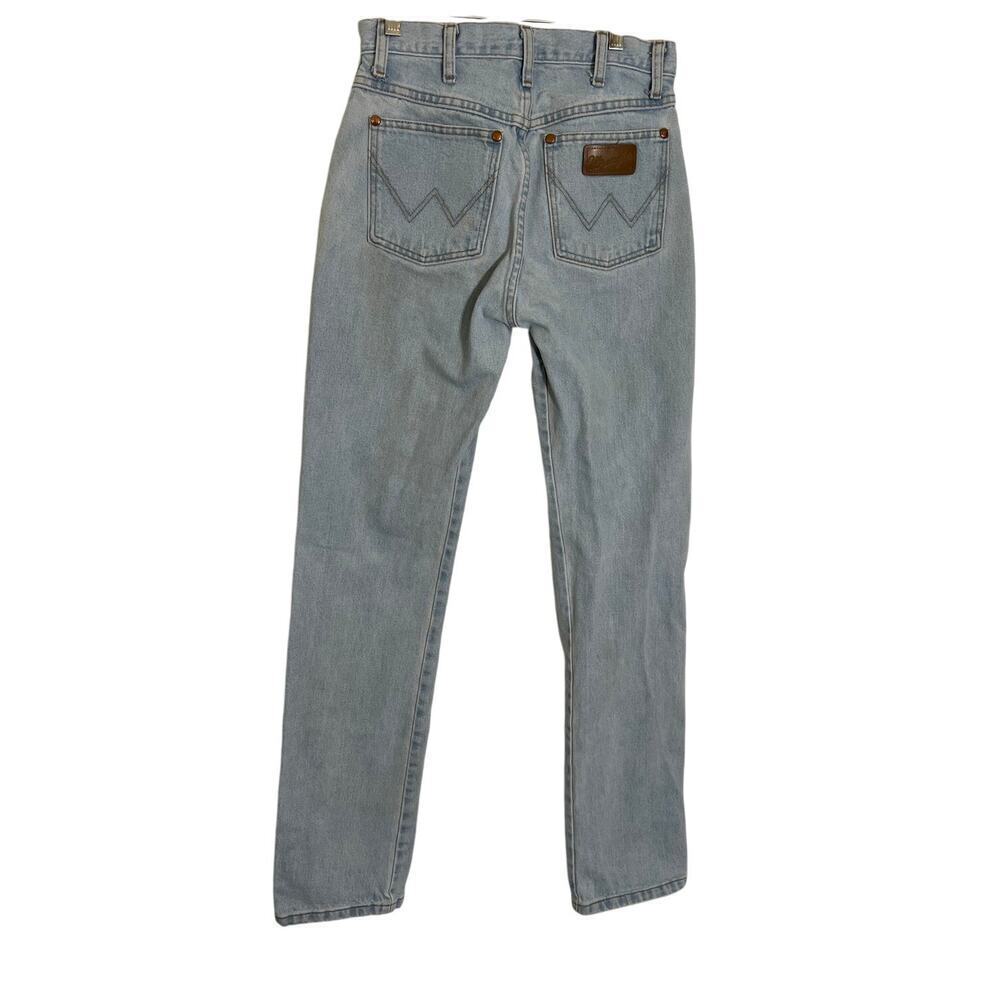 Wrangler The Original Cowboy Cut Jeans Size 7x36 Natural Rise Slim womens - Picture 3 of 8